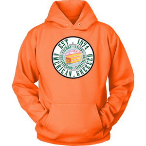 American Greed "In Cake we Trust" long sleeve mens and Men/Women Hoodies