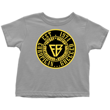 Load image into Gallery viewer, Toddler FBN  Black &amp; Gold European.... Greeed