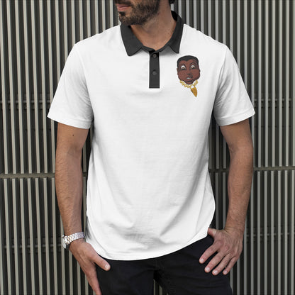 Men's All-Over Print Polo Shirts