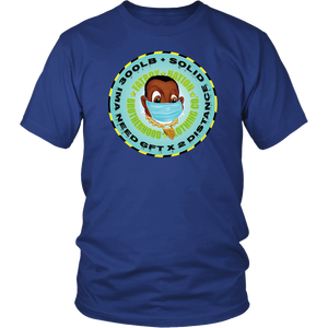 Pandemic 300LB Blue Head (T-Shirt)