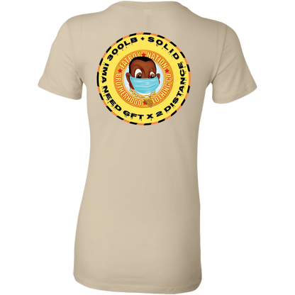Pandemic 300LB Gold Head (Ladies T-Shirt)