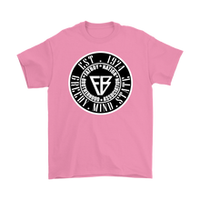 Load image into Gallery viewer, Black &amp; White Mens Official Fat Boy Nation Greedy Mind State (T-Shirt)