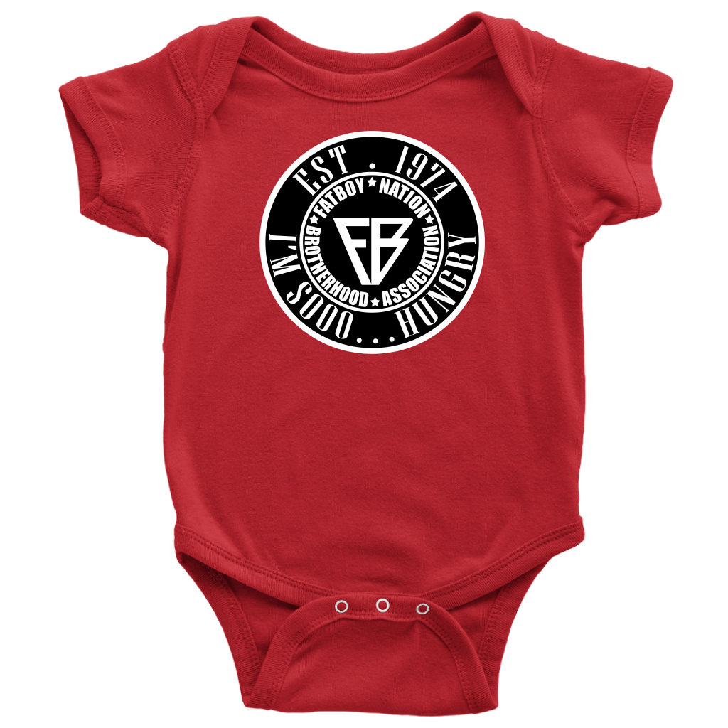 Fat Boy Nation  I'm so Hungry Ready-to Wear Apparel; Babies Youth & Adults