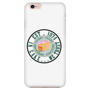 "In Cake We Trust Phone Cases"