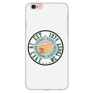 "In Cake We Trust Phone Cases"