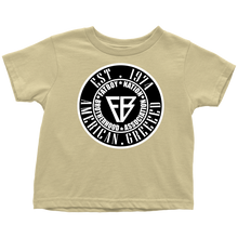 Load image into Gallery viewer, Toddler FBN Black &amp; White American Greed  (T-Shirt)