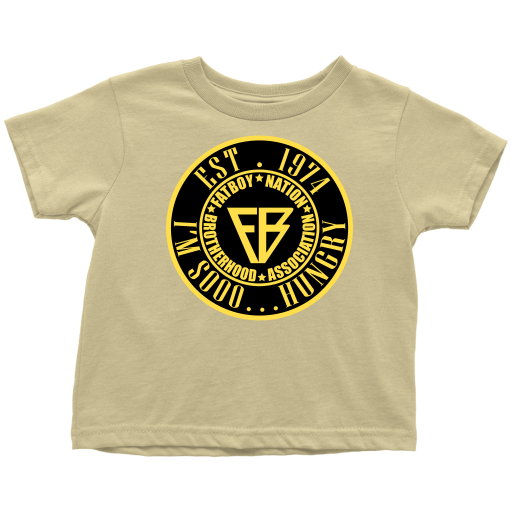 Toddler FBN Black & Gold I'm sooo...Hungry