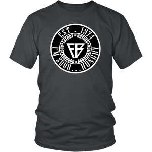Black & White Mens Official I'm so Hungry..... Fat Boy Nation (T-Shirt)