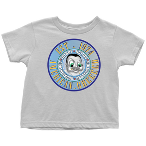 Toddler FBN; Blue American Greed (T-Shirt)