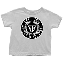 Load image into Gallery viewer, FBN Toddler Black &amp;  White (T-shirt)