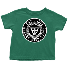 Load image into Gallery viewer, FBN Toddler Black &amp;  White (T-shirt)