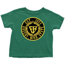 Load image into Gallery viewer, FBN Toddler Black &amp;  Gold Greedy Mind State