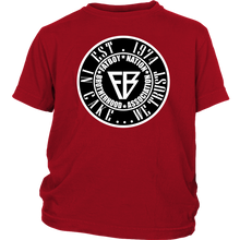 Load image into Gallery viewer, Youth Black &amp; White &quot;In Cake We Trust&quot; (T-Shirt)