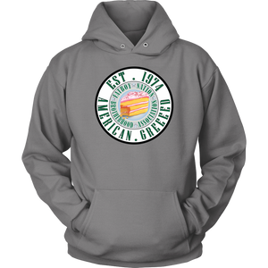 American Greed "In Cake we Trust" long sleeve mens and Men/Women Hoodies