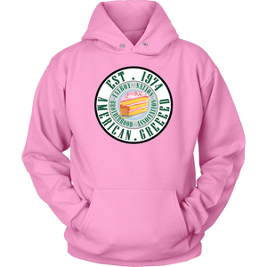 American Greed "In Cake we Trust" long sleeve mens and Men/Women Hoodies