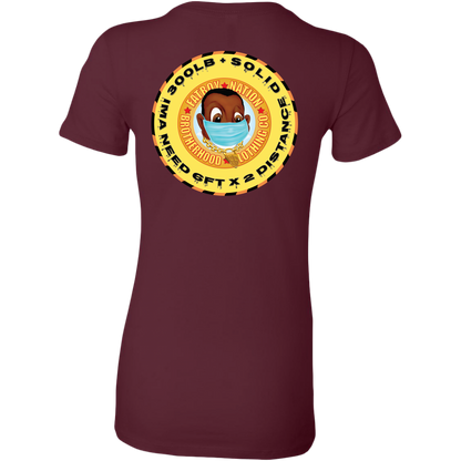 Pandemic 300LB Gold Head (Ladies T-Shirt)