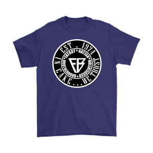 Black & White "In Cake we Trust" Official Fat Boy Nation (T-Shirt)