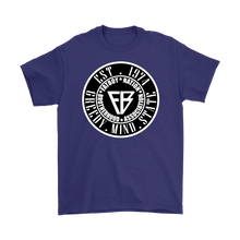Load image into Gallery viewer, Black &amp; White Mens Official Fat Boy Nation Greedy Mind State (T-Shirt)