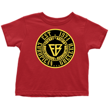 Load image into Gallery viewer, Toddler FBN  Black &amp; Gold European.... Greeed