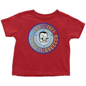 Toddler FBN; Blue American Greed (T-Shirt)